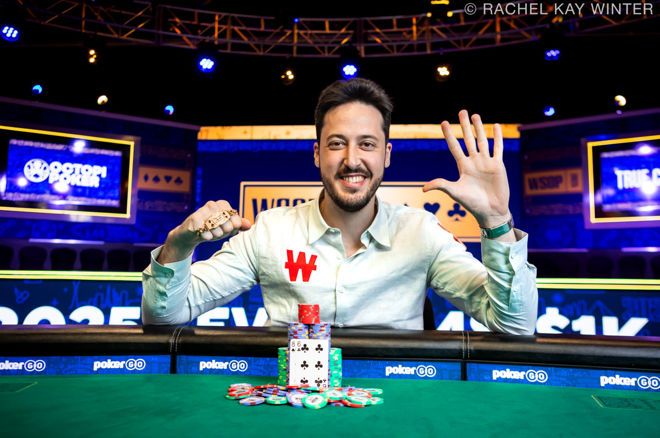 Adrián Mateos Wins Fifth WSOP Bracelet in $3,200 High-Roller Event
