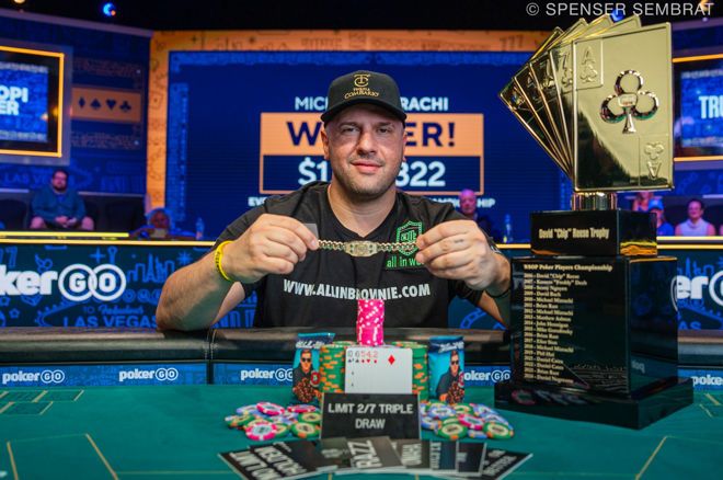 Michael Mizrachi Clinches Fourth $50K Poker Players Championship Title