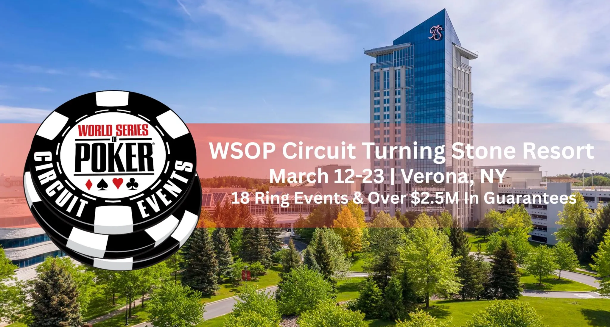 World Series of Poker Circuit Returns to Turning Stone Resort Casino for 2026 Festival